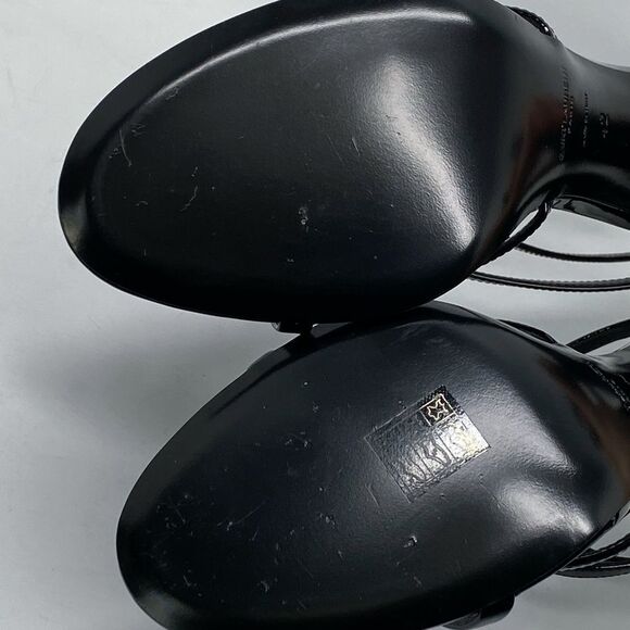 Saint Laurent Cassandra Leather Sandals size 42 - Picture 15 of 16